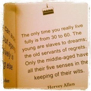 What I have 'learnt' since turning 30....