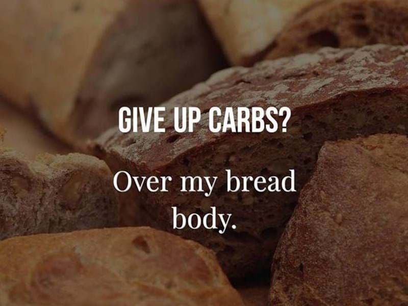 My week of no carbs.