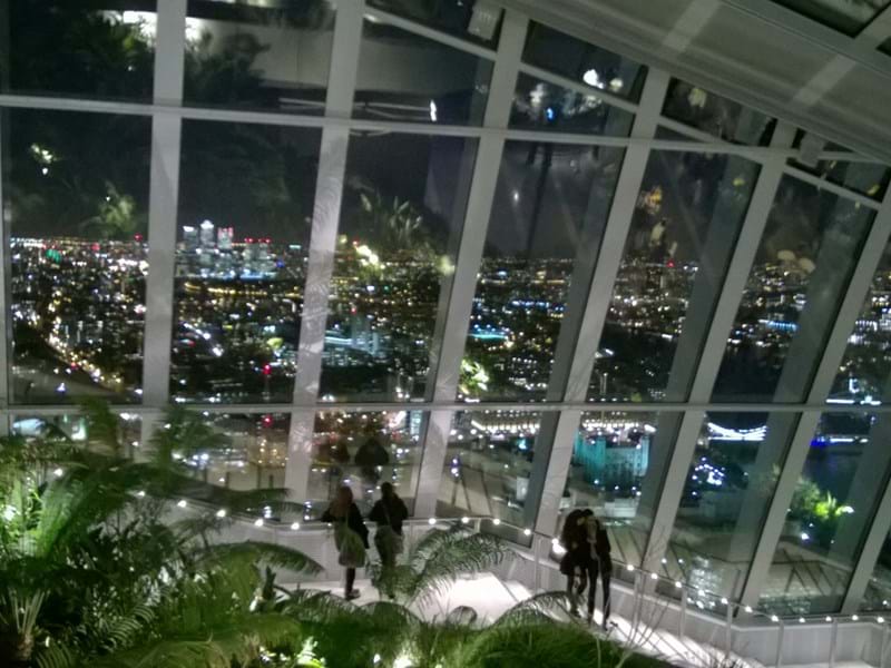 Restaurants in the sky/Cocktails in the clouds.